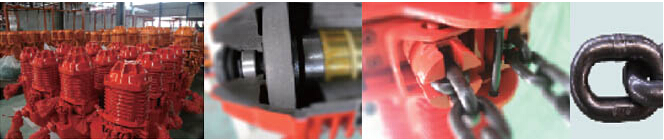 Grua Chain elétrica do gancho duro com uma segurança Rotatable de 360 graus 0